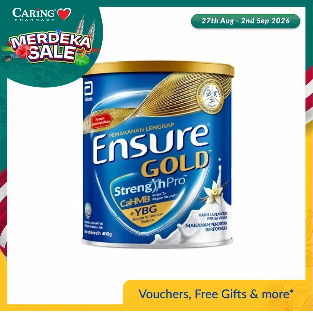 ENSURE GOLD VANILLA WITH HMB 400G