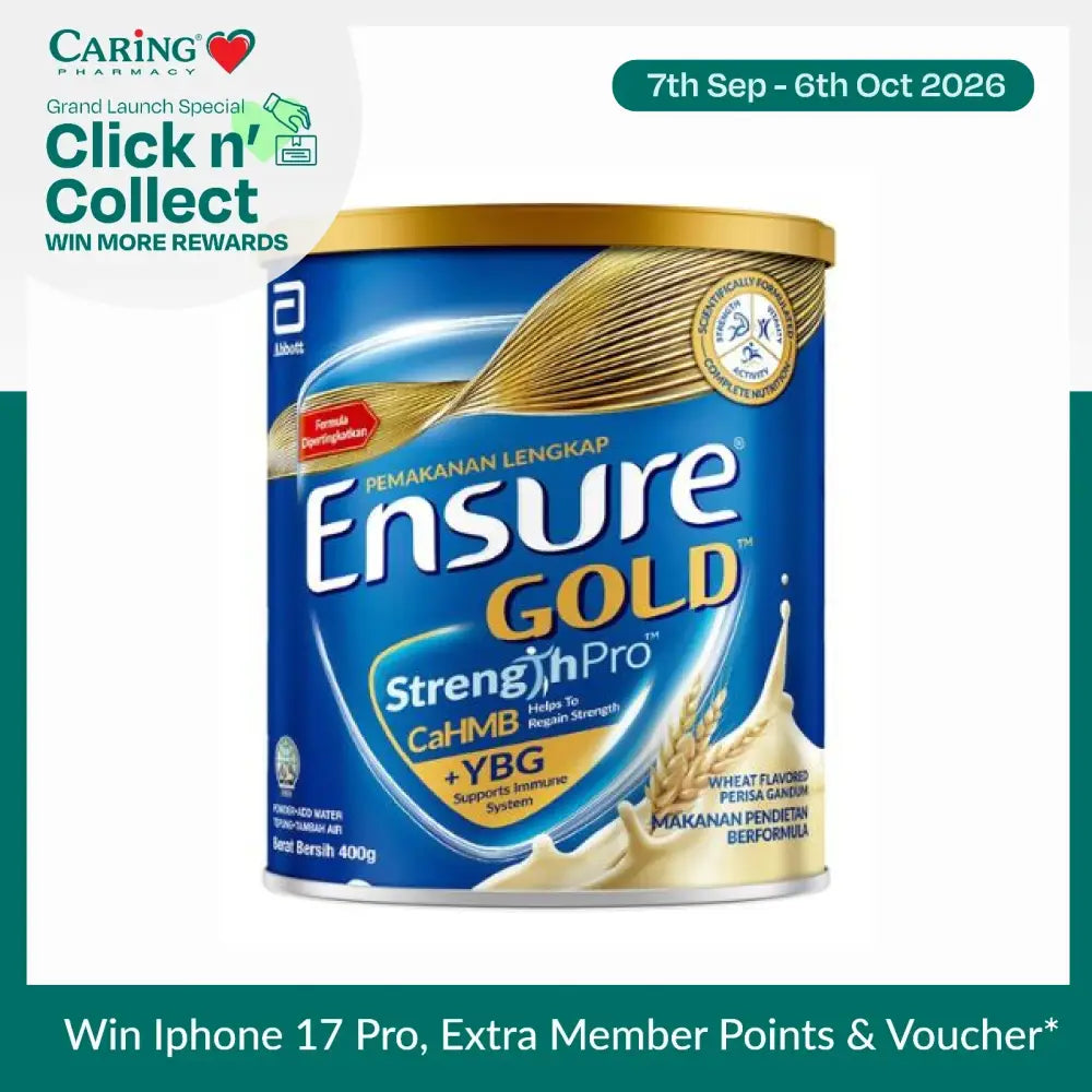 ENSURE GOLD WHEAT 400G