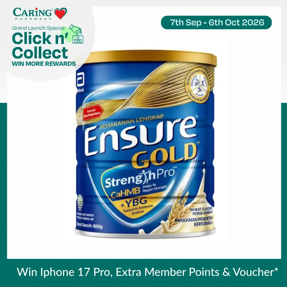 ENSURE GOLD WHEAT 800G