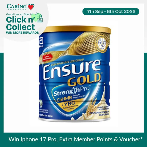 ENSURE GOLD WHEAT 800G