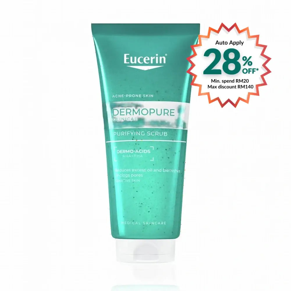EUCERIN DERMOPURE CLINICAL PURIFYING SCRUB 100ML