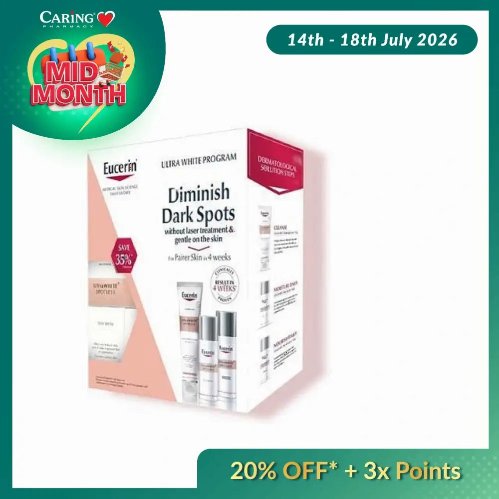 Eucerin Spotless Brightening Regimen Set for Diminishing Dark Spots and Enhancing Skin Radiance