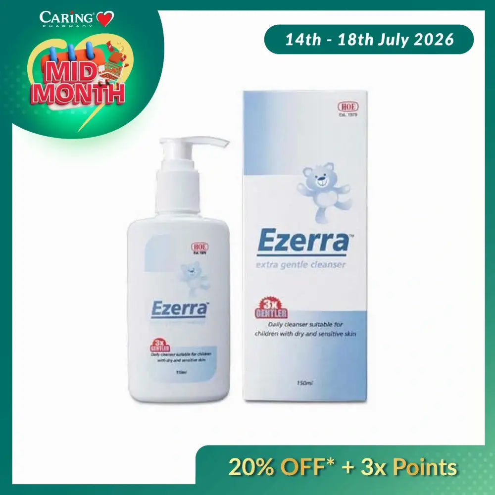 EZERRA EXTRA GENTLE CLEANSER 150ML