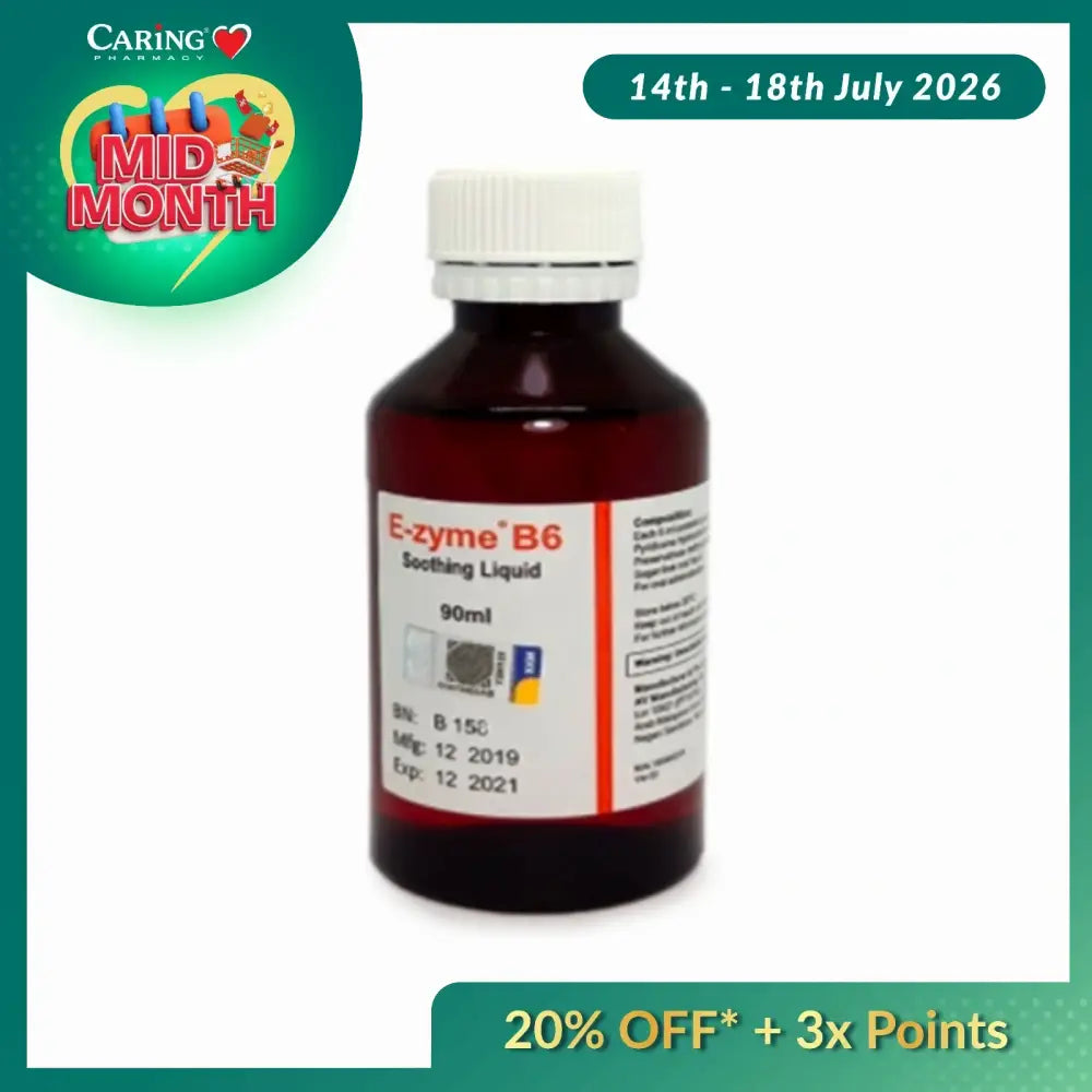 EZYME B6 SOOTHING LIQUID 90ML