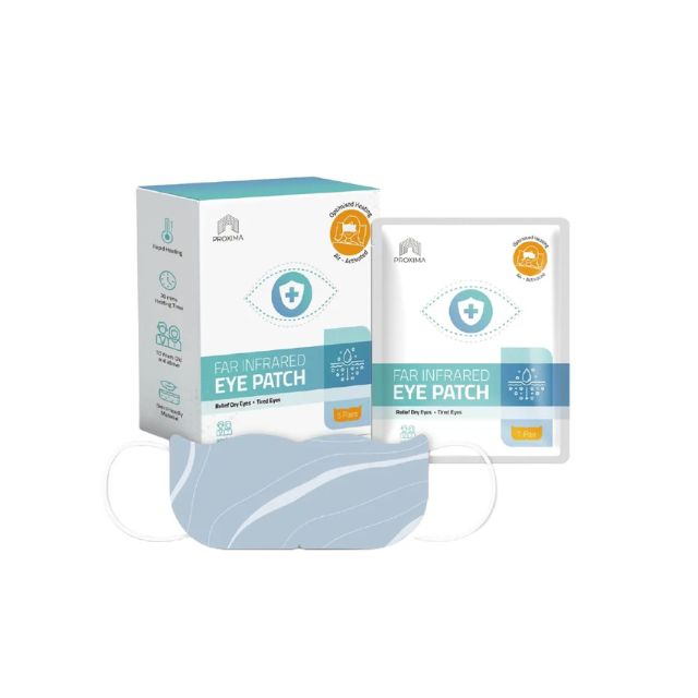 PROXIMA Far Infrared Eye Patch in packaging for eye relief and relaxation
