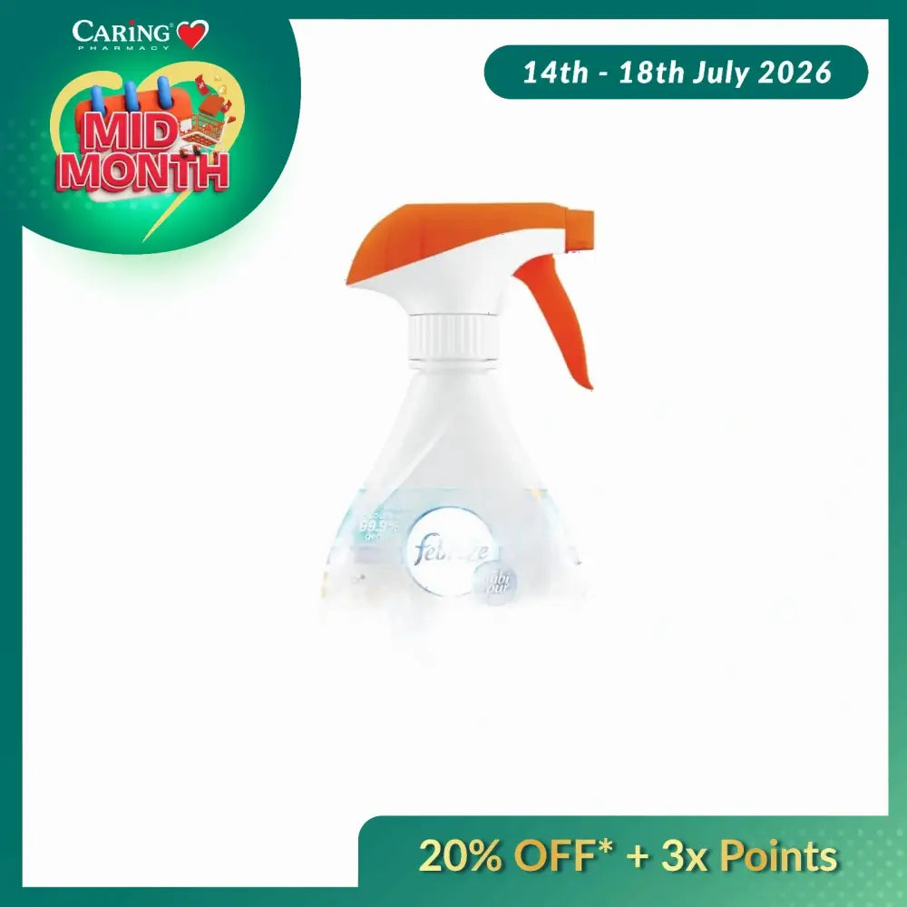 FEBREZE FABRIC ANTI-BACTERIAL 370ML