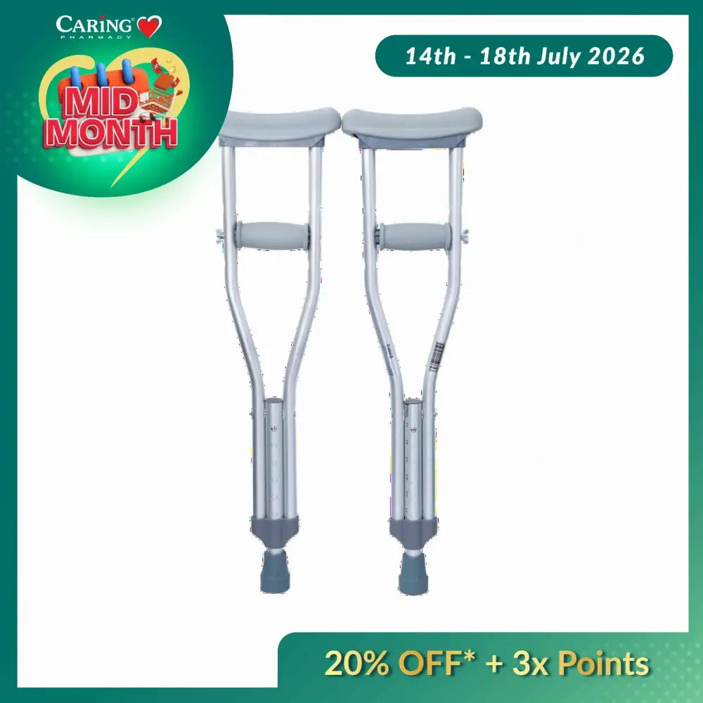 FELCO ALUMINIUM SHOULDER CRUTCHES CHILD (FM801L-S-CN)