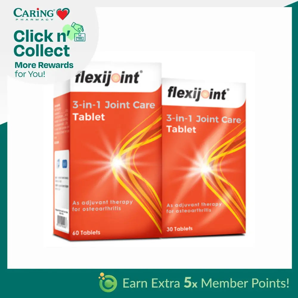 FLEXIJOINT 3 IN 1 JOINT CARE TAB 60S + 30S