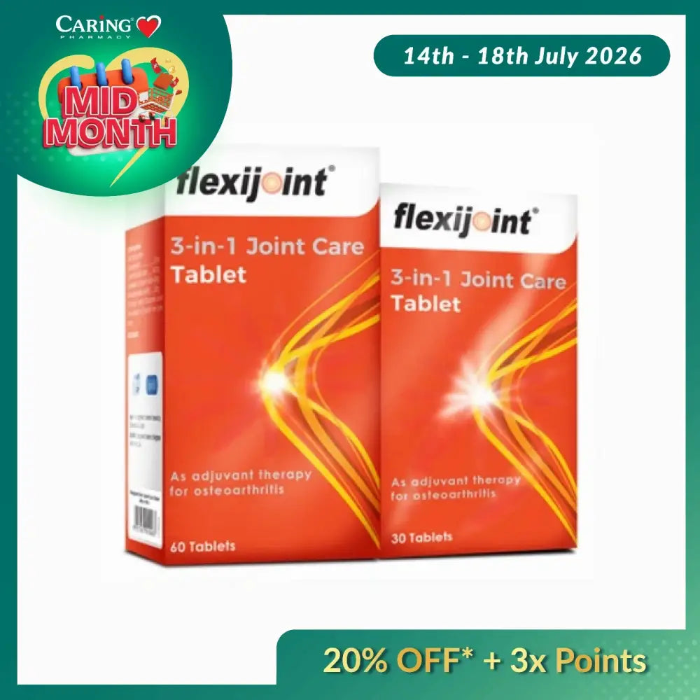 FLEXIJOINT 3 IN 1 JOINT CARE TAB 60S + 30S