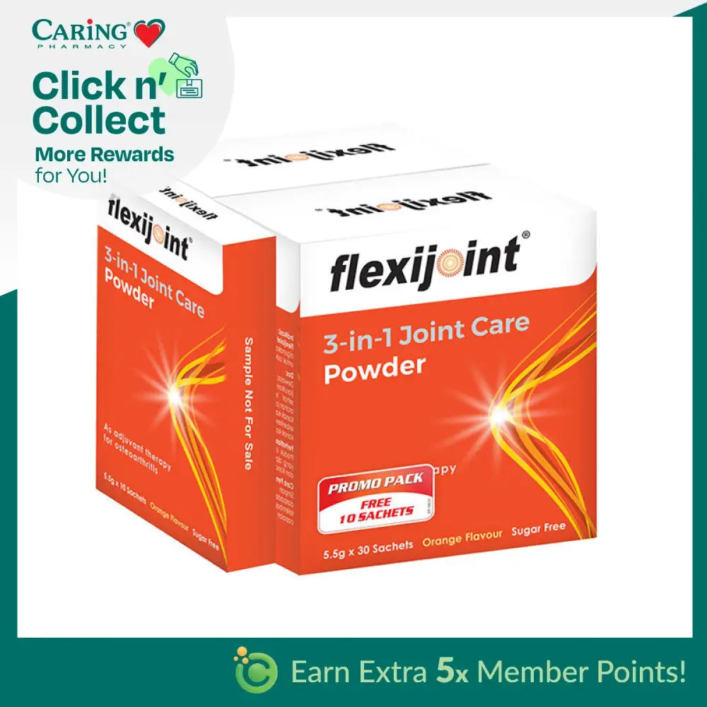 FLEXIJOINT 3IN1 JOINT CARE POWDER 2X30S +10S