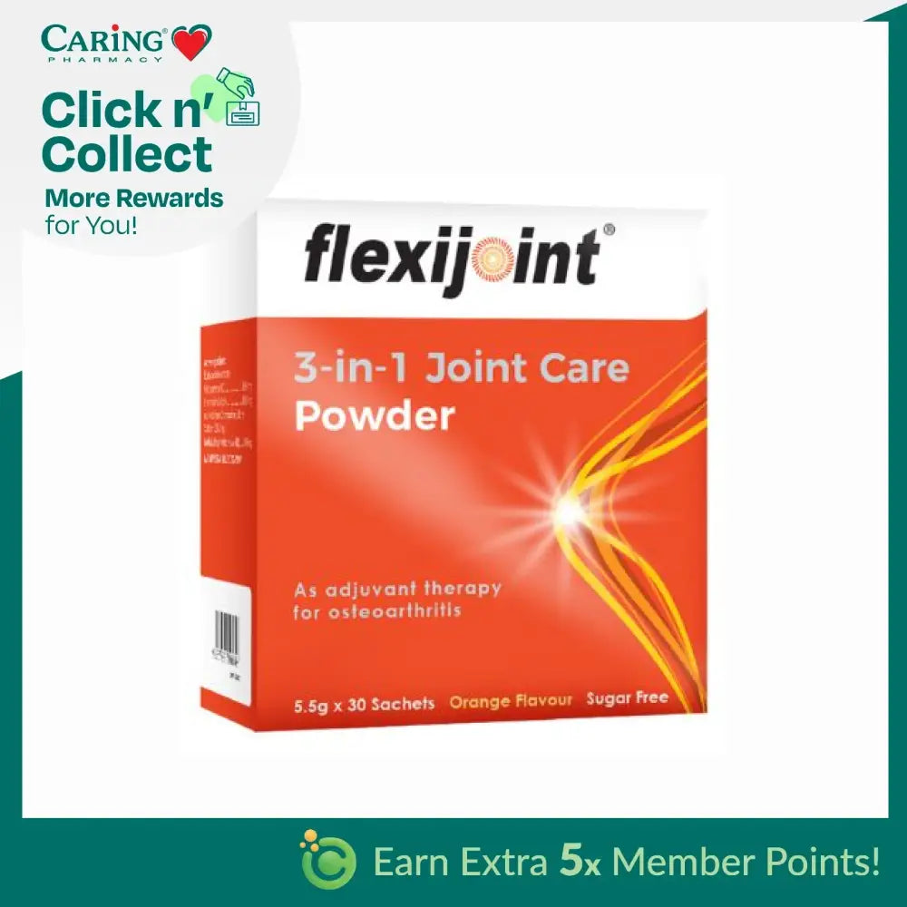 FLEXIJOINT 3IN1 JOINT CARE POWDER 5.5G 30S