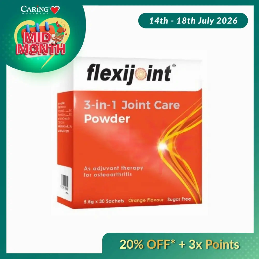 FLEXIJOINT 3IN1 JOINT CARE POWDER 5.5G 30S