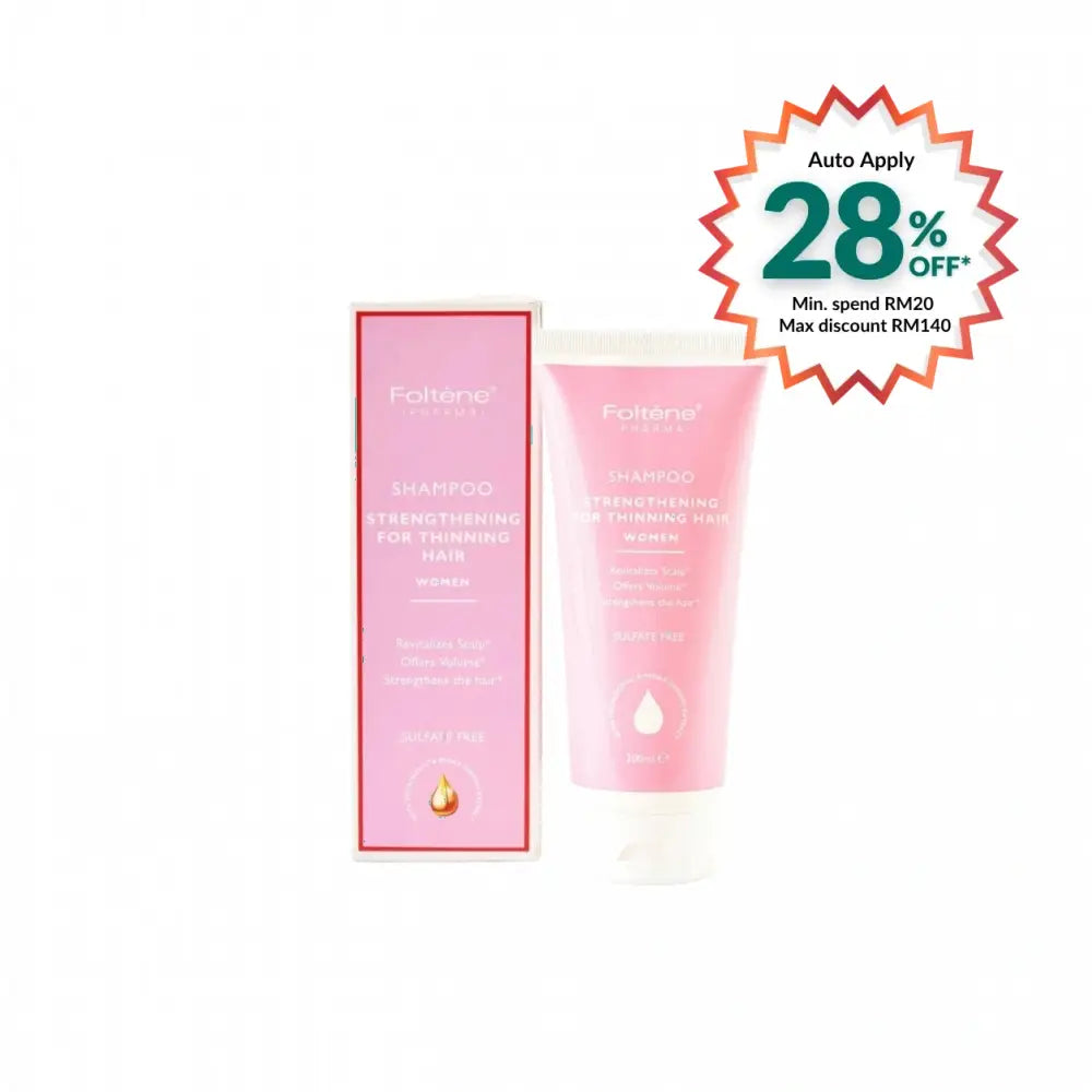 FOLTENE PHARMA WOMEN HAIR STRENGTHENING SHAMPOO 200ML