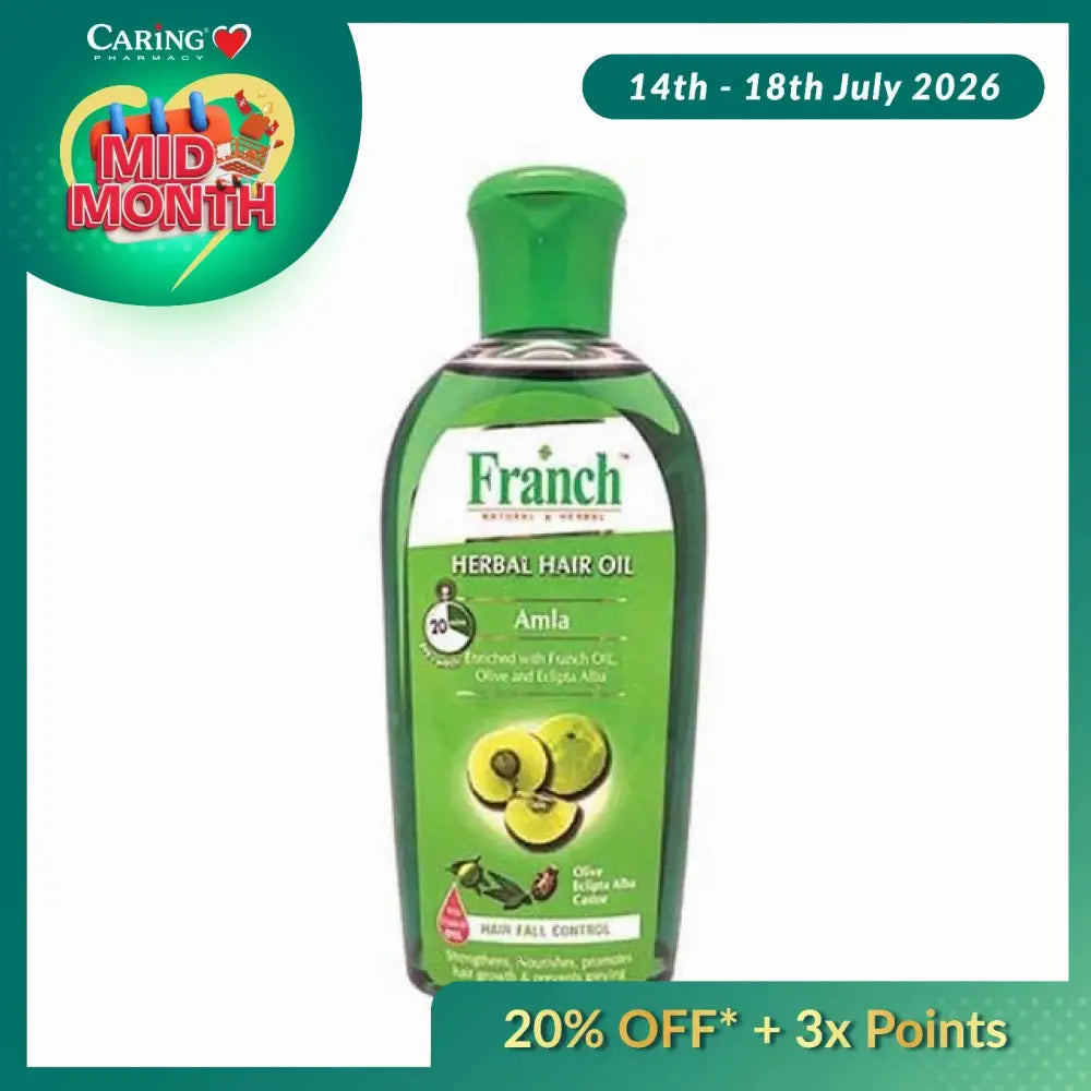 FRANCH HERBAL HAIR OIL AMLA 200ML