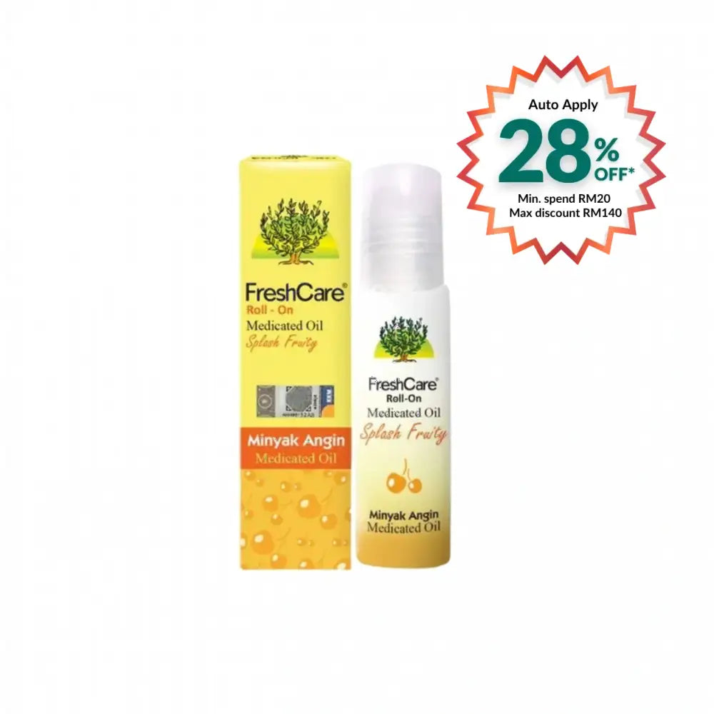 FRESHCARE ROLL-ON MEDICATED OIL SPLASH FRUITY 10ML