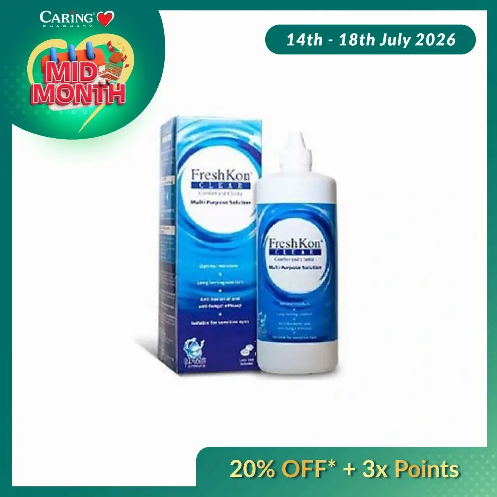 FRESHKON CLEAR MULTI PURPOSE SOLUTION 360ML