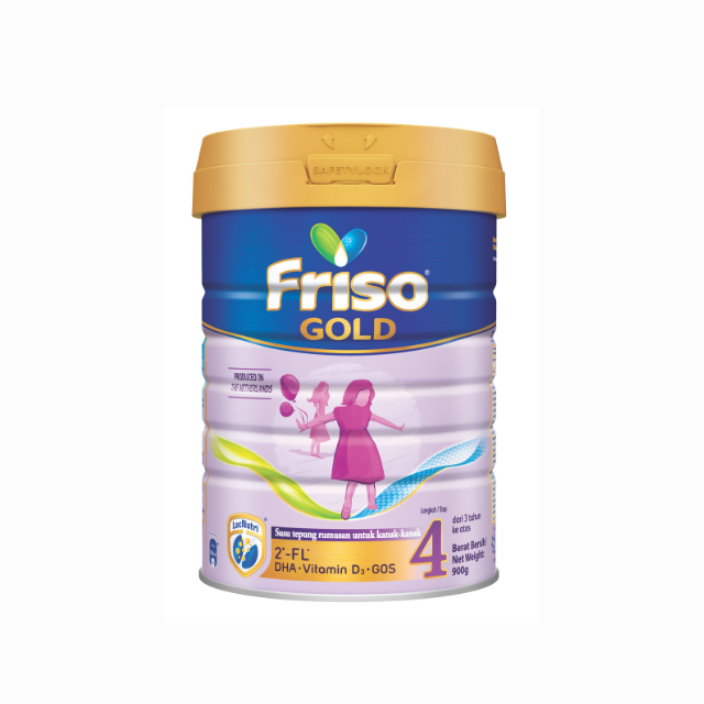 Friso Gold Step 4 milk powder 900g for children's nutritional needs and growth support
