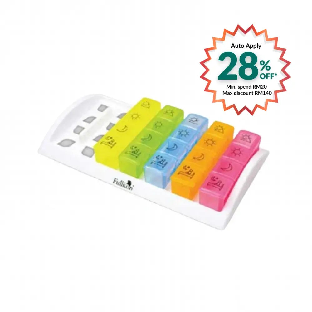 FULLICON DEKSTOP 7 DAY PILL ORGANIZER SMALL MB029