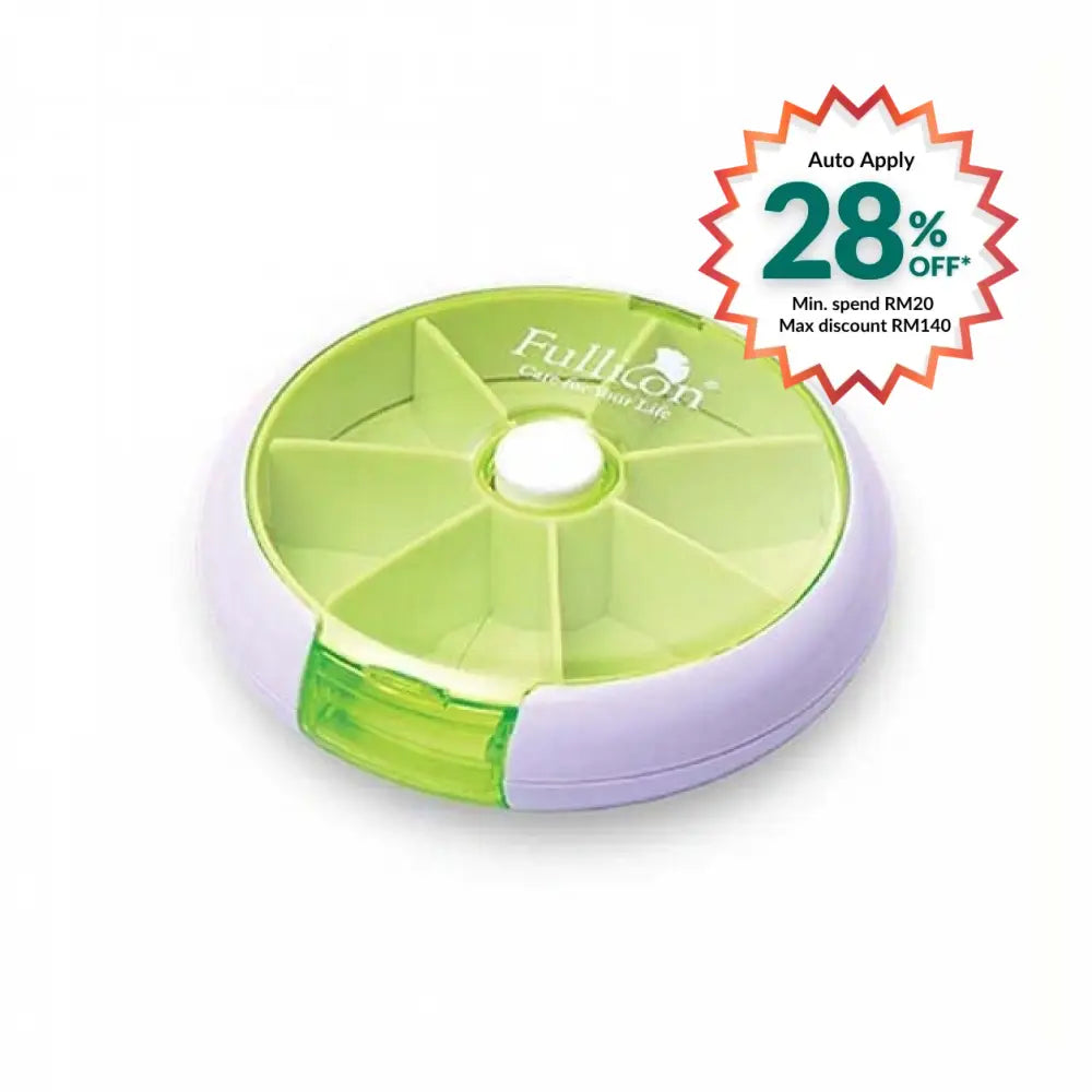 FULLICON PUSH N TURN PILL BOX MB001