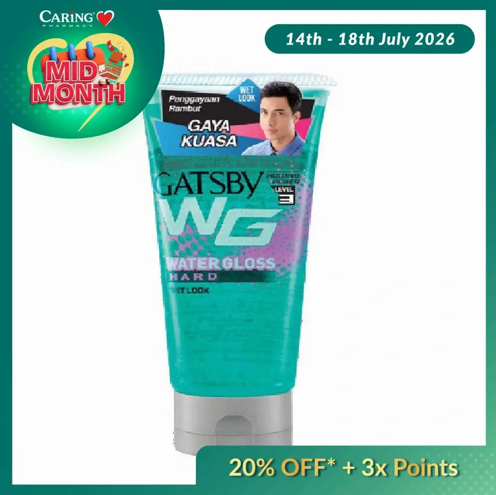 GATSBY WATER GLOSS HARD 180G