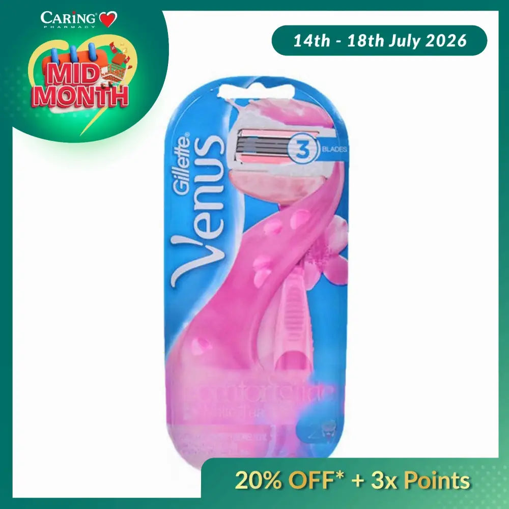 GILLETTE VENUS COMFORTGLIDE WHITE TEA 3 BLADES RAZOR 1S