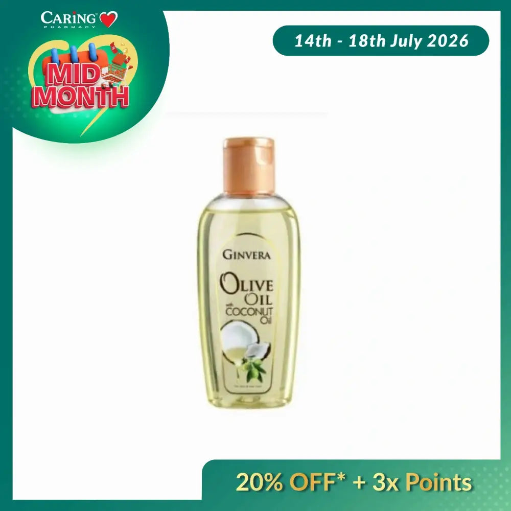 GINVERA OLIVE OIL WITH COCONUT OIL 150ML