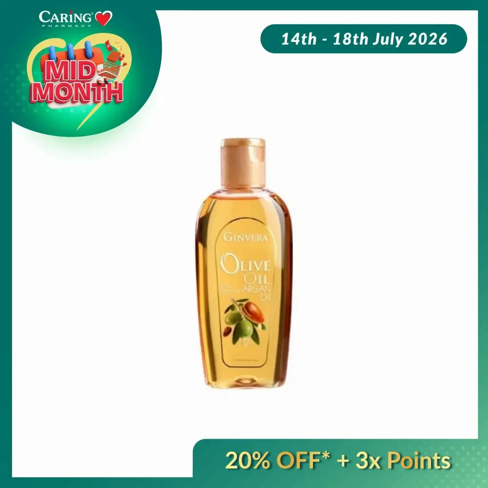 GINVERA OLIVE OIL WITH MOROCCO ARGAN OIL 150ML