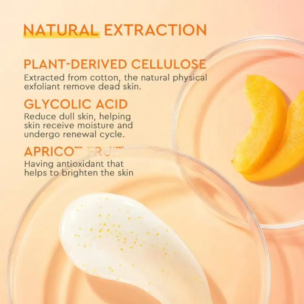 GLAD2GLOW APRICOT GLYCOLIC ACID EXFO SMOOTH PEELING GEL 50G