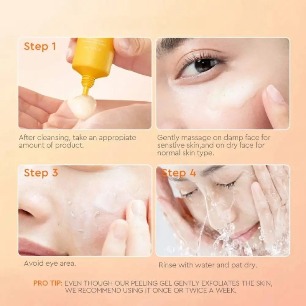 GLAD2GLOW APRICOT GLYCOLIC ACID EXFO SMOOTH PEELING GEL 50G