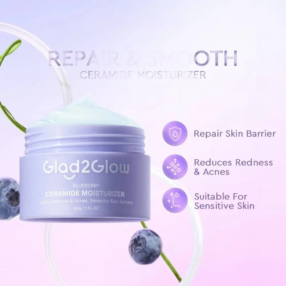 GLAD2GLOW BLUEBERRY CERAMIDE MOISTURIZER 30G