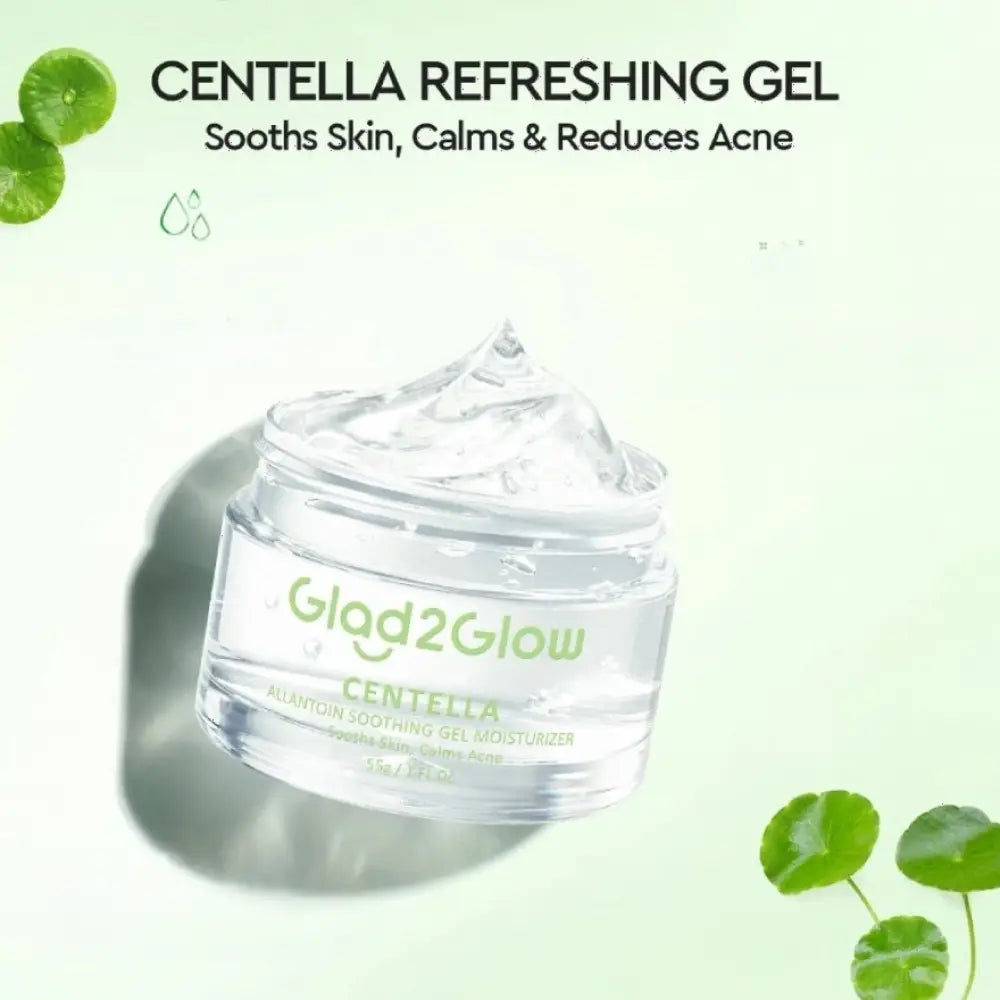 GLAD2GLOW CENTELLA ALLANTOIN SOOTHING GEL MOISTURIZER 55G