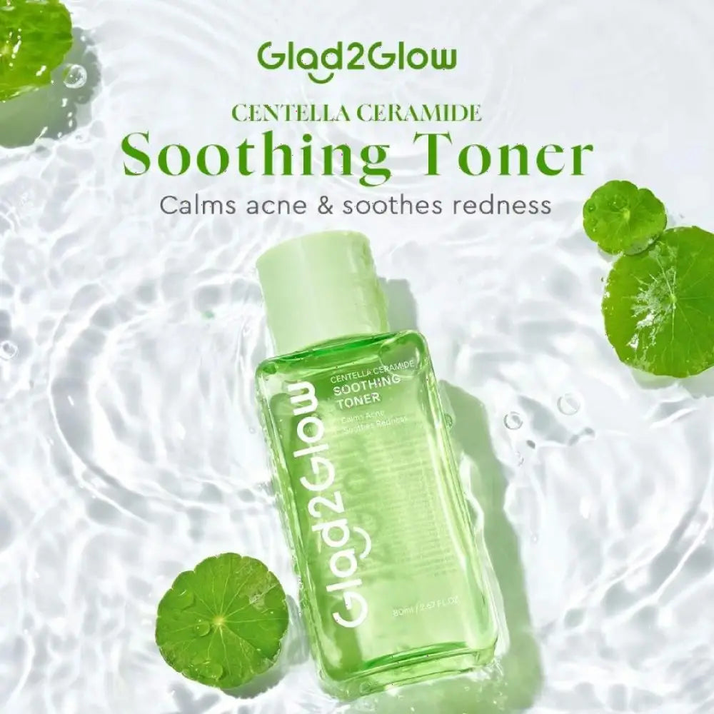 GLAD2GLOW CENTELLA CERAMIDE SOOTHING TONER 80ML