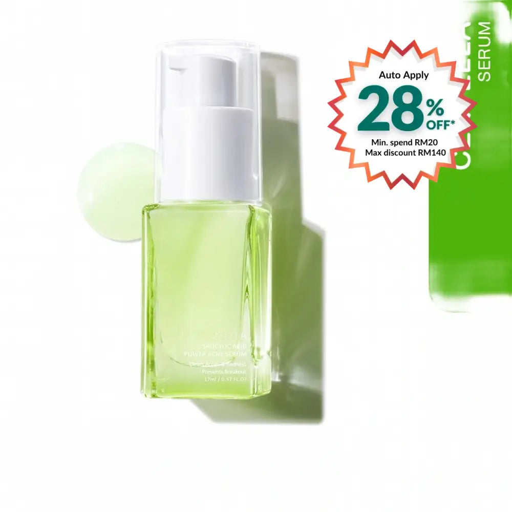 GLAD2GLOW CENTELLA SALICYLIC ACID POWER ACNE SERUM 17ML