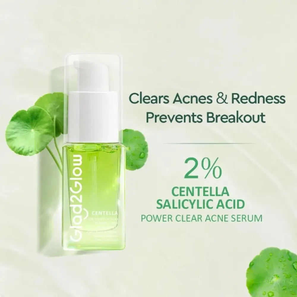 GLAD2GLOW CENTELLA SALICYLIC ACID POWER ACNE SERUM 17ML