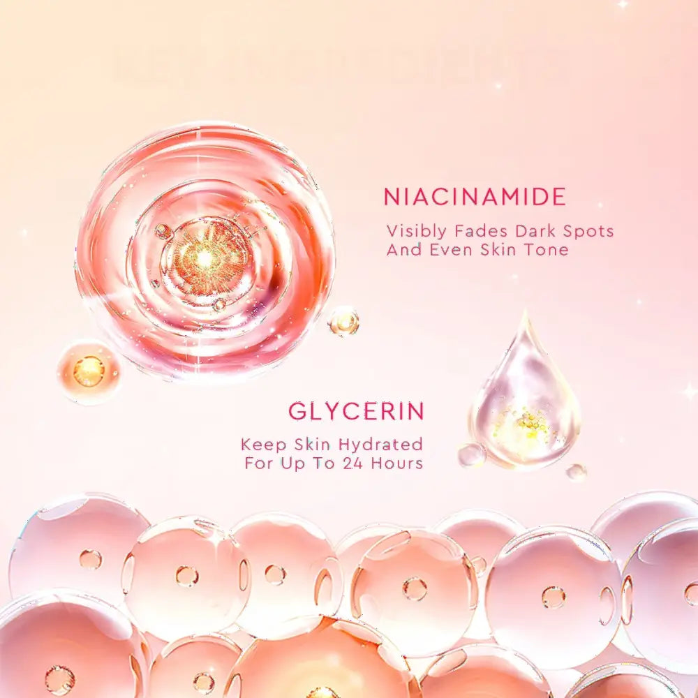 GLAD2GLOW CREAMY BERRY OVERNIGHT BRIGHT BODY SERUM 180ML