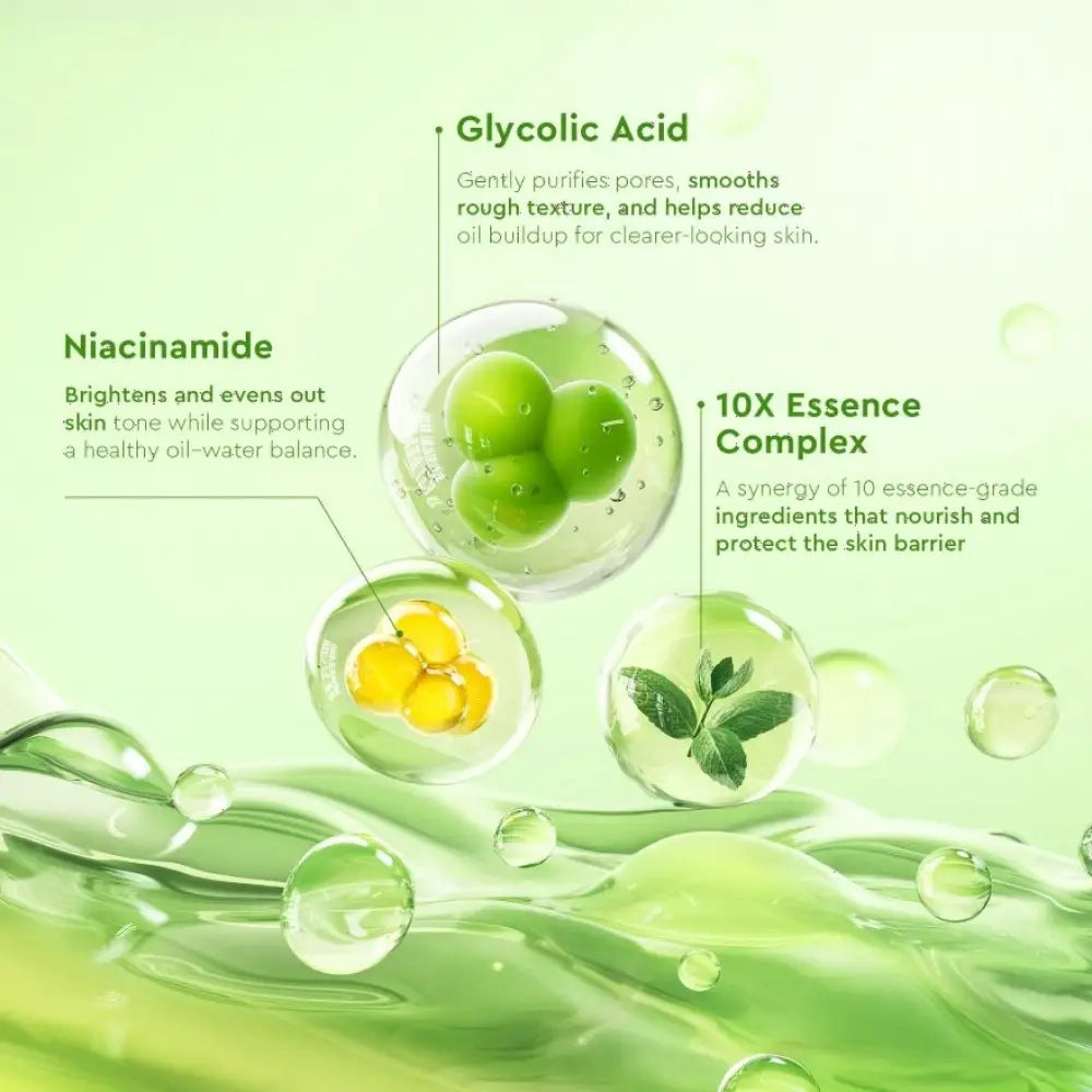 GLAD2GLOW GLYCOLIC ACID FACIAL WASH 70G