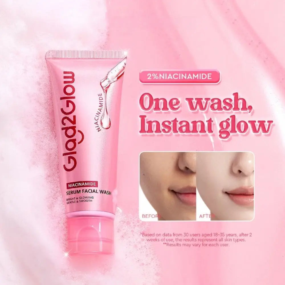 GLAD2GLOW NIACINAMIDE FACIAL WASH 70G
