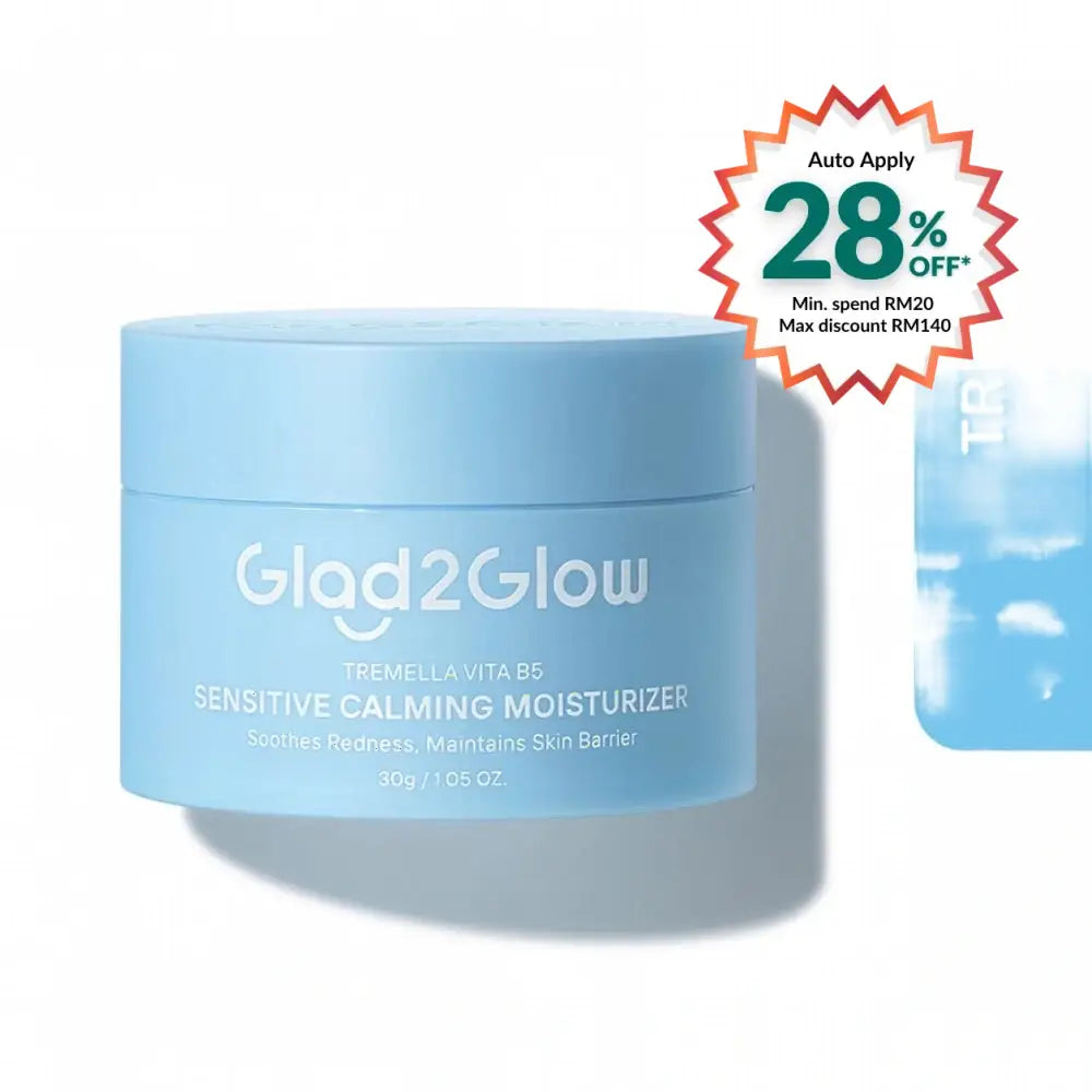 GLAD2GLOW TREMELLA VITA B5 SENSITIVE CALMING MOISTURIZER 30G
