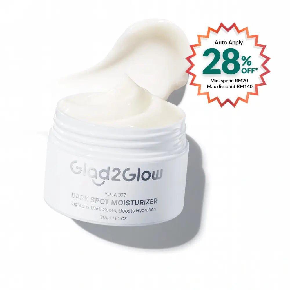 GLAD2GLOW YUJA 377 DARK SPOT MOISTURIZER 30G