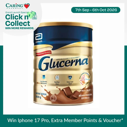 GLUCERNA CHOCOLATE 800G