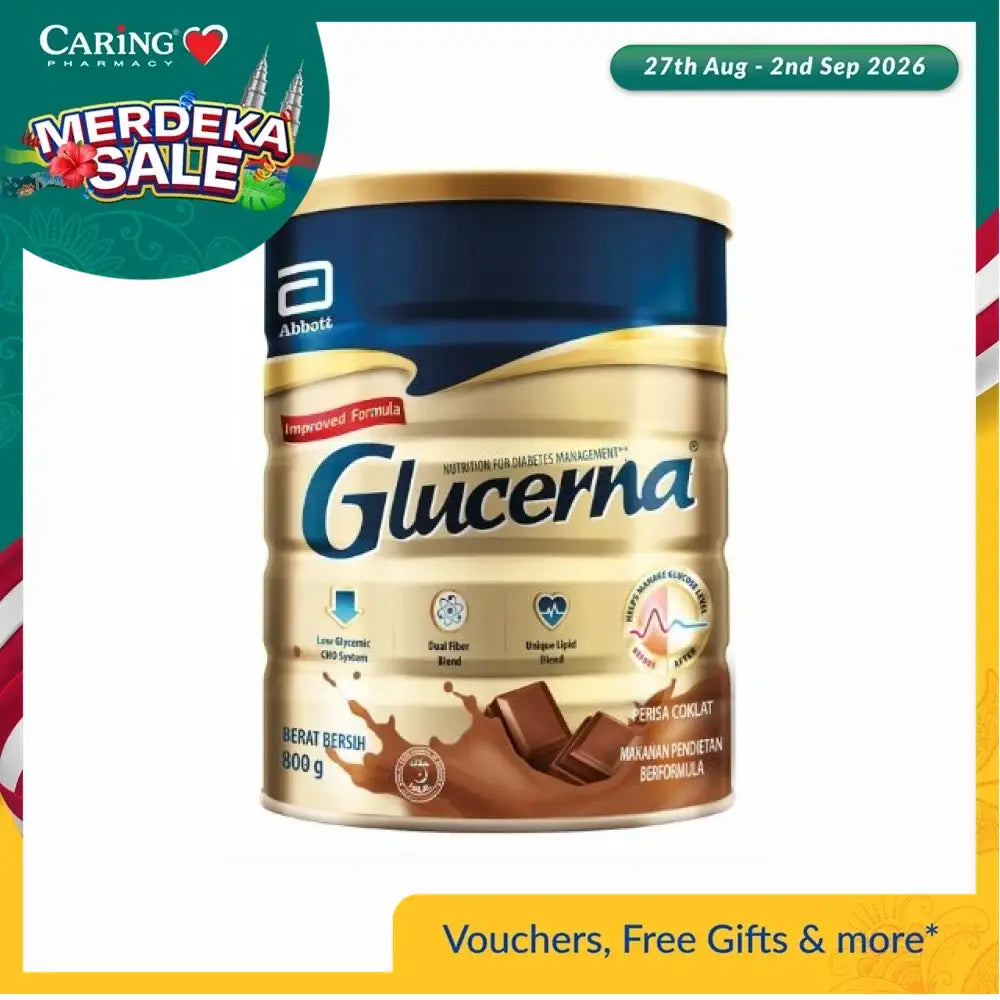 GLUCERNA CHOCOLATE 800G