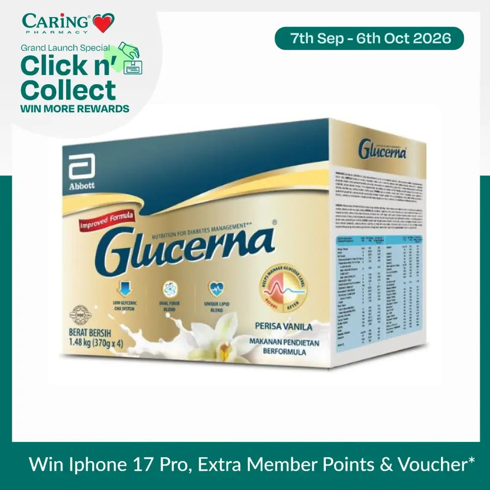 GLUCERNA VANILLA 1.48KG