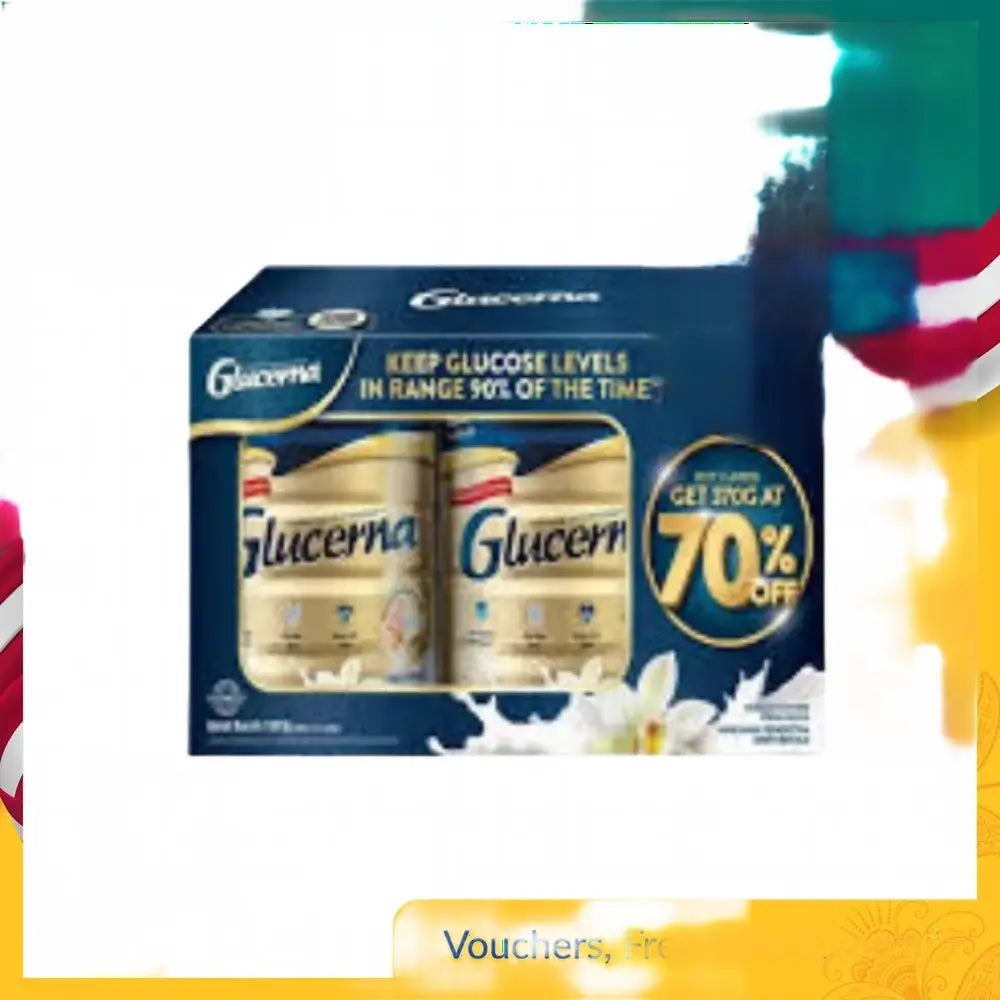 GLUCERNA VANILLA 1.97KG VALUE PACK (800GX2 + 370G)