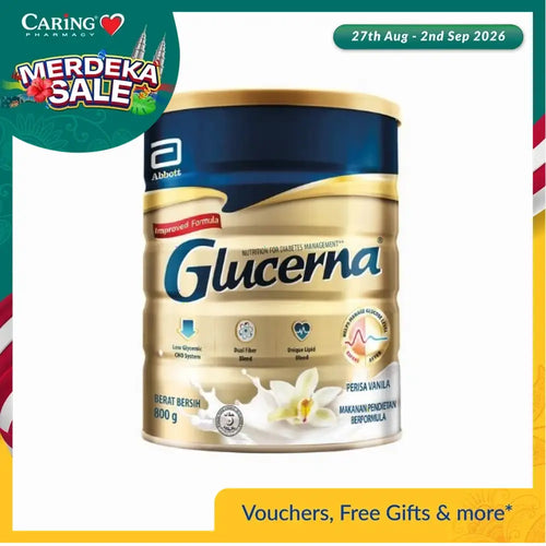 GLUCERNA VANILLA 800G