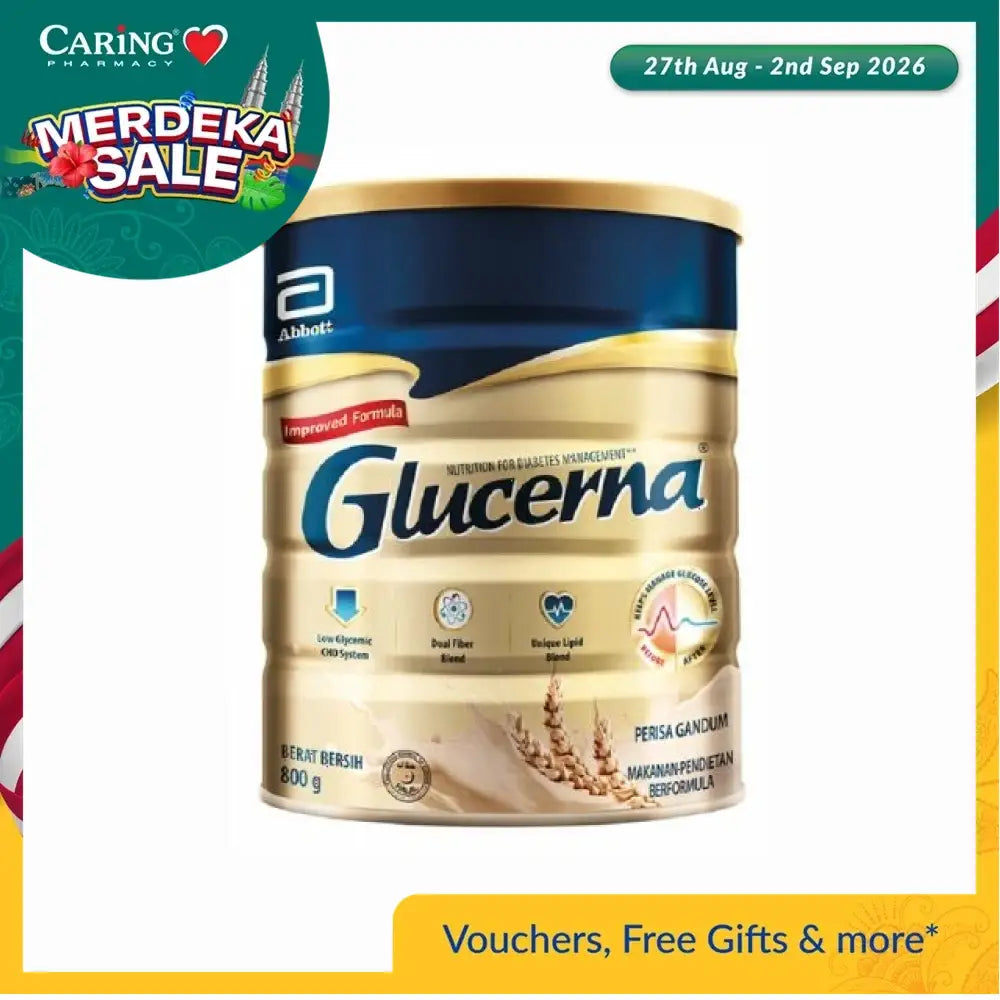GLUCERNA WHEAT 800G