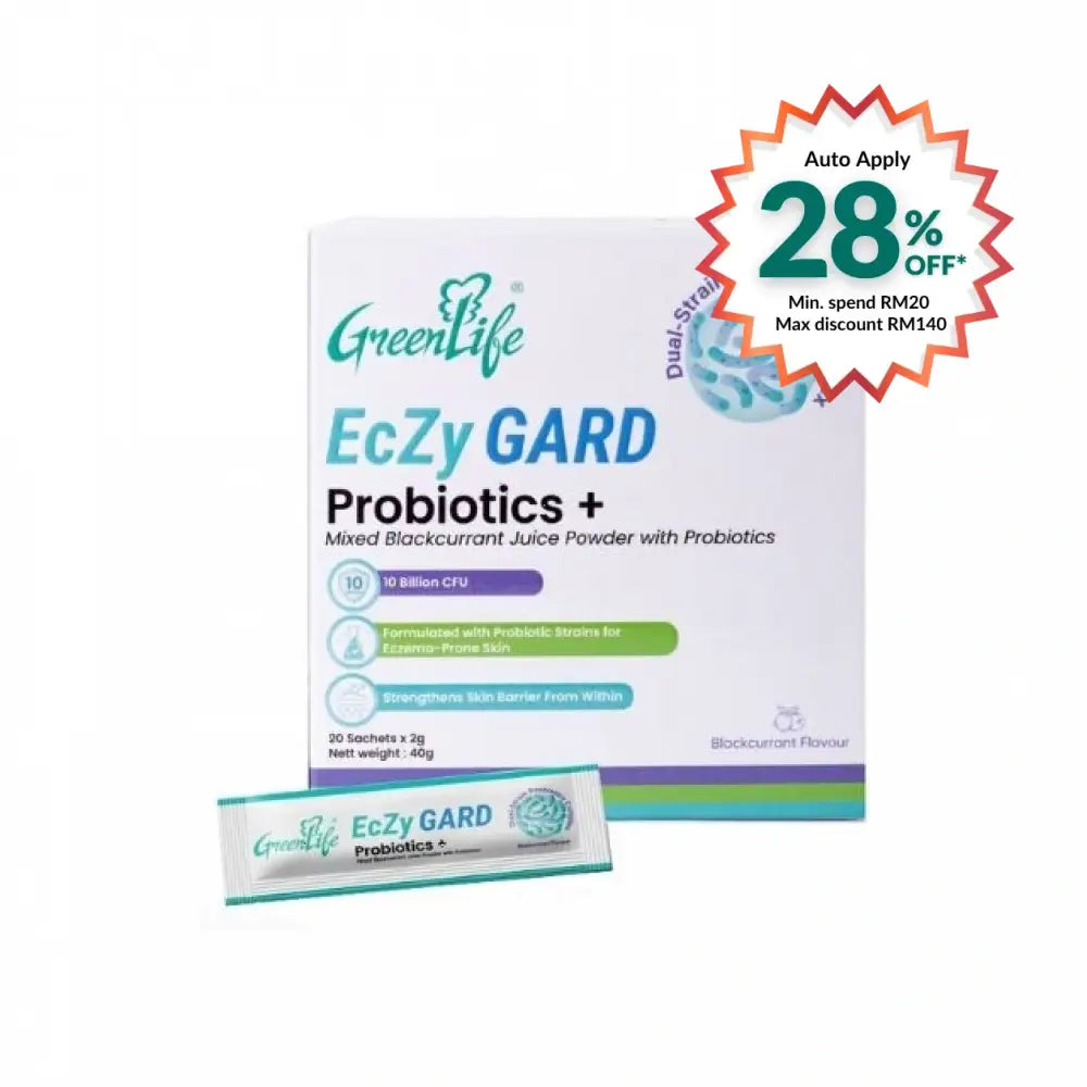 GREENLIFE ECZY GARD PROBIOTICS+ 20S