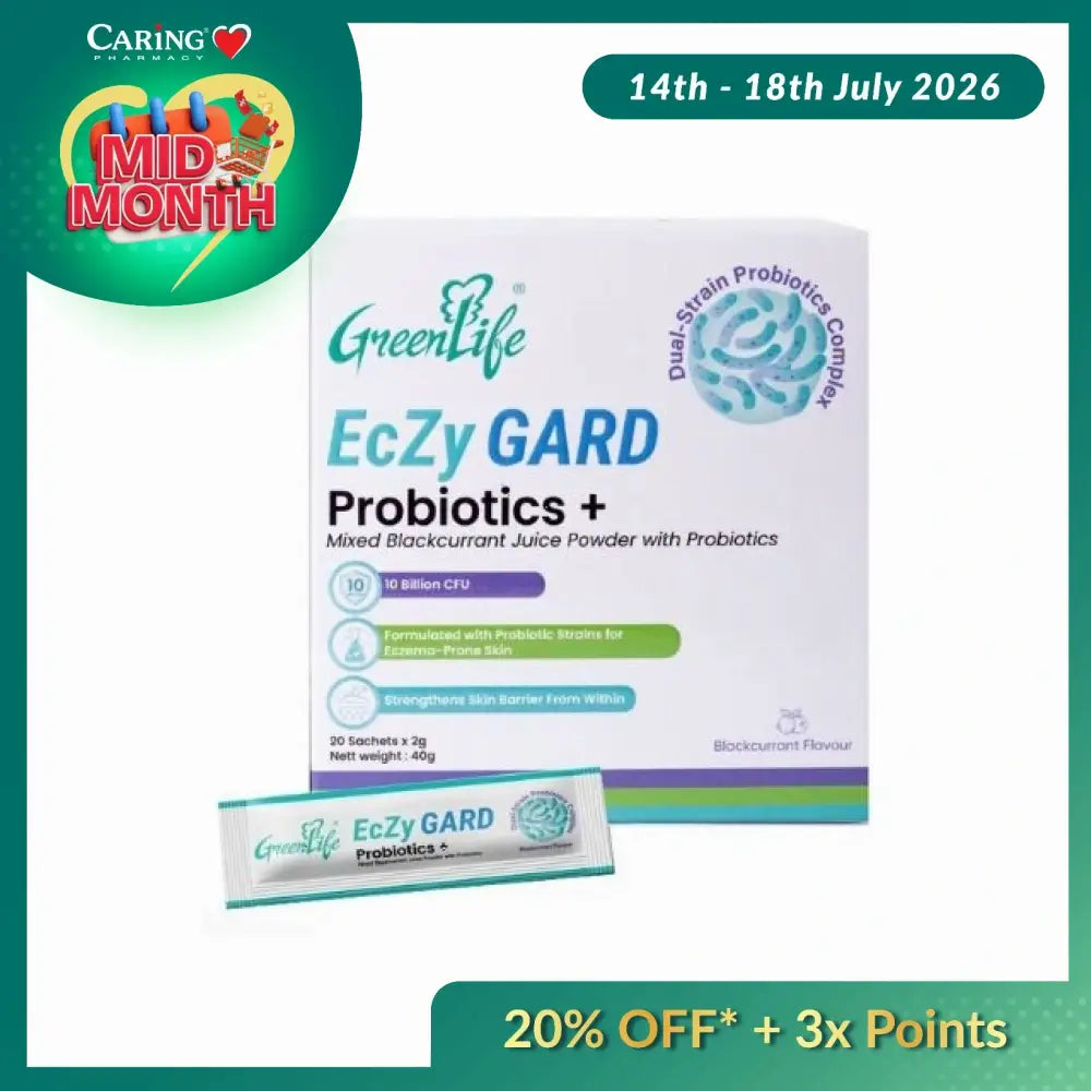 GREENLIFE ECZY GARD PROBIOTICS+ 20S