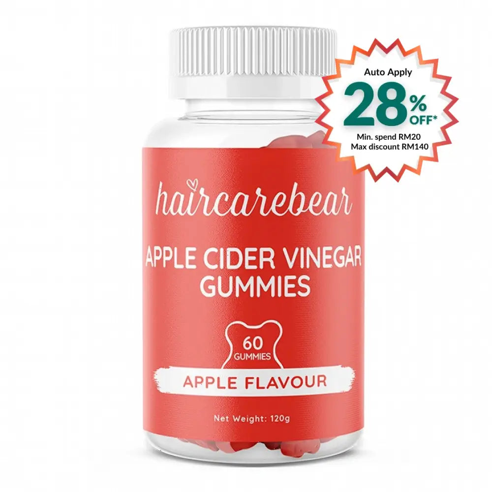 HAIRCAREBEAR ACV GUMMIES 60S