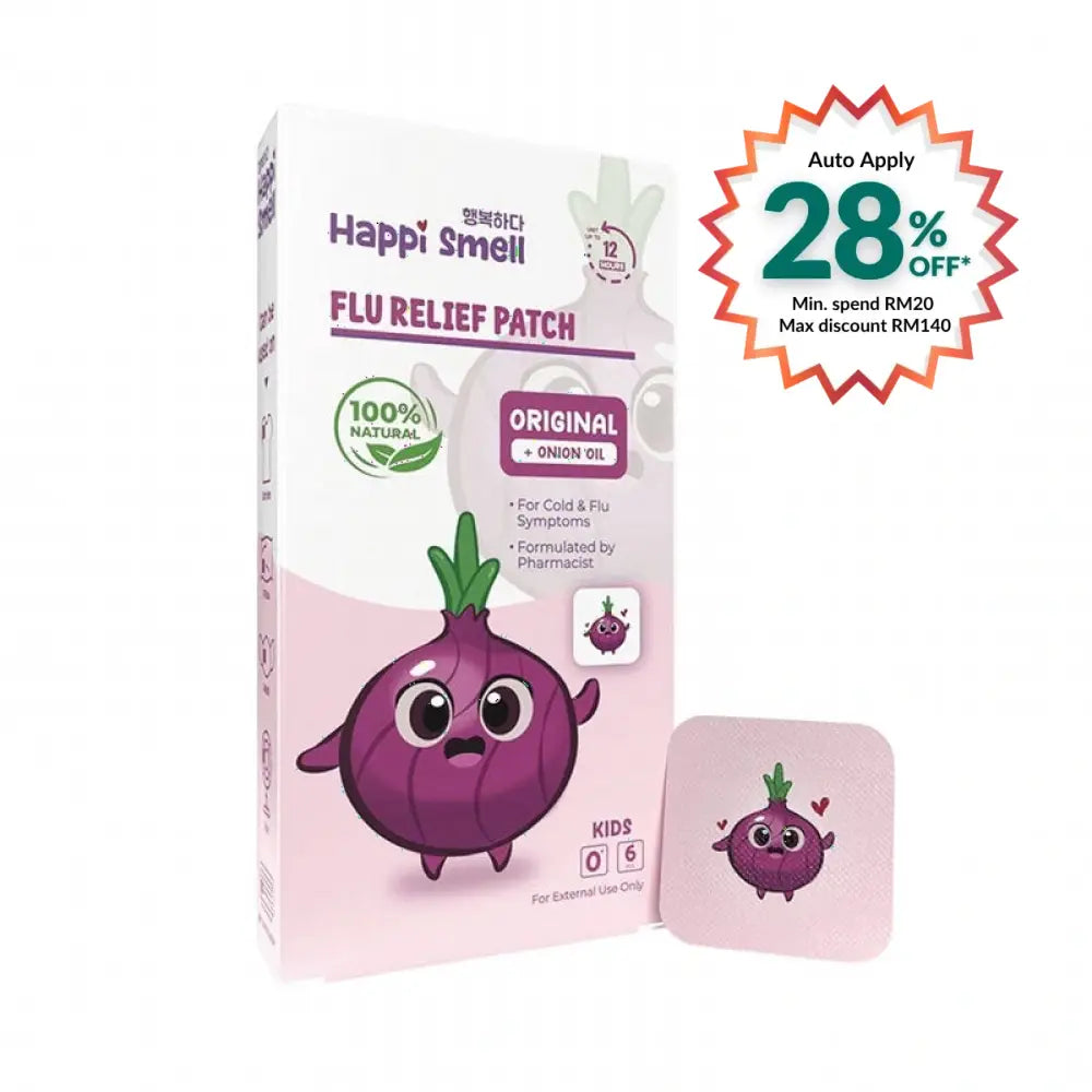 HAPPI SMELL ONION ESS OIL PATCH ORI 6S