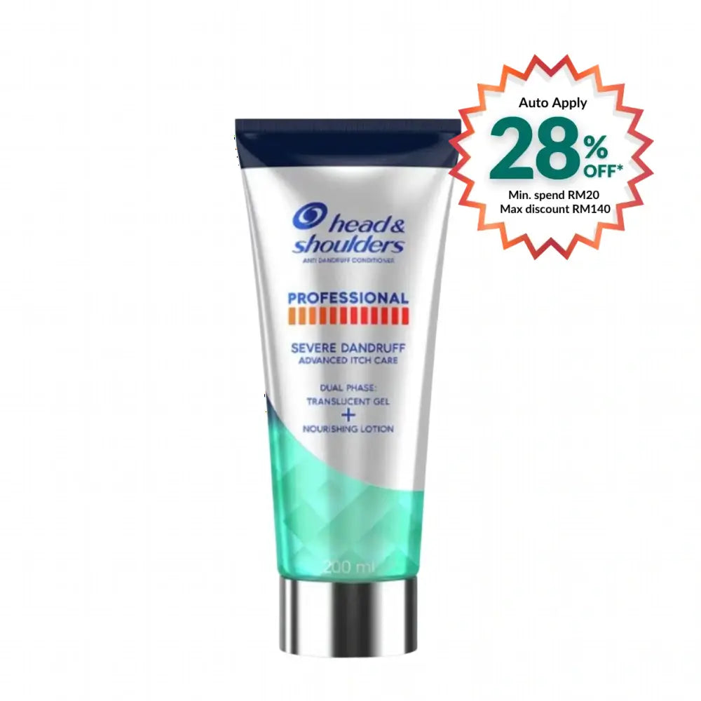 HEAD & SHOULDERS SEVERE DANDRUFF ITCH CARE CONDITIONER 200ML